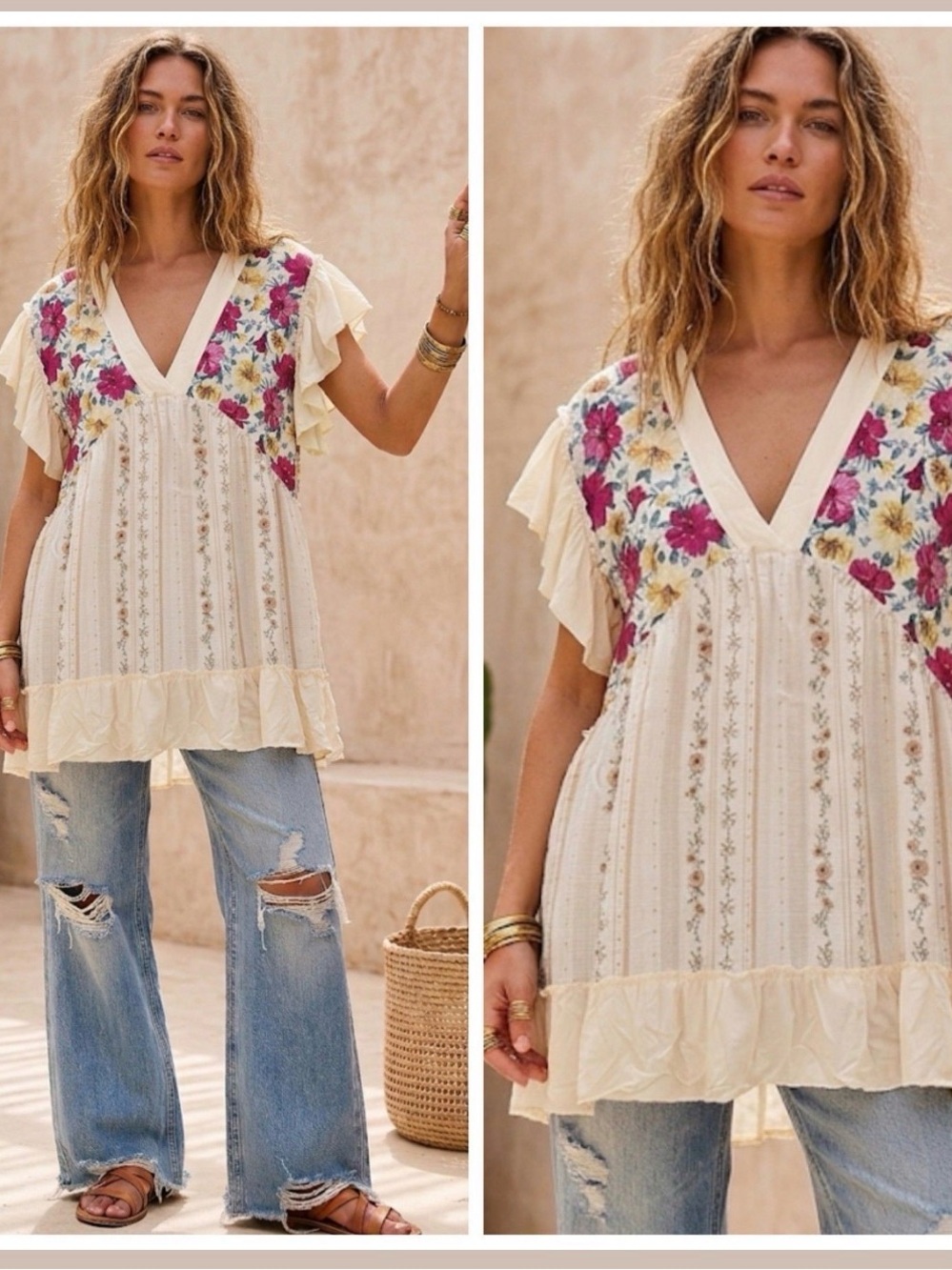 gorgeous boutique style tunic